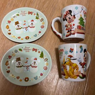 ディズニー(Disney)のディズニー スーベニア カップとお皿(食器)