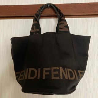 FENDIトートバッグ焦げ茶色正規品美品