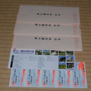 富士急行 株主優待券3セット（ラクマパック配送）(遊園地/テーマパーク)