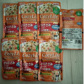 イナバペットフード(いなばペットフード)のいなば Ｃｏｚｙ Ｌｉｆｅグラン とりささみ ビーフ・５つの野菜入り １００ｇ(ペットフード)