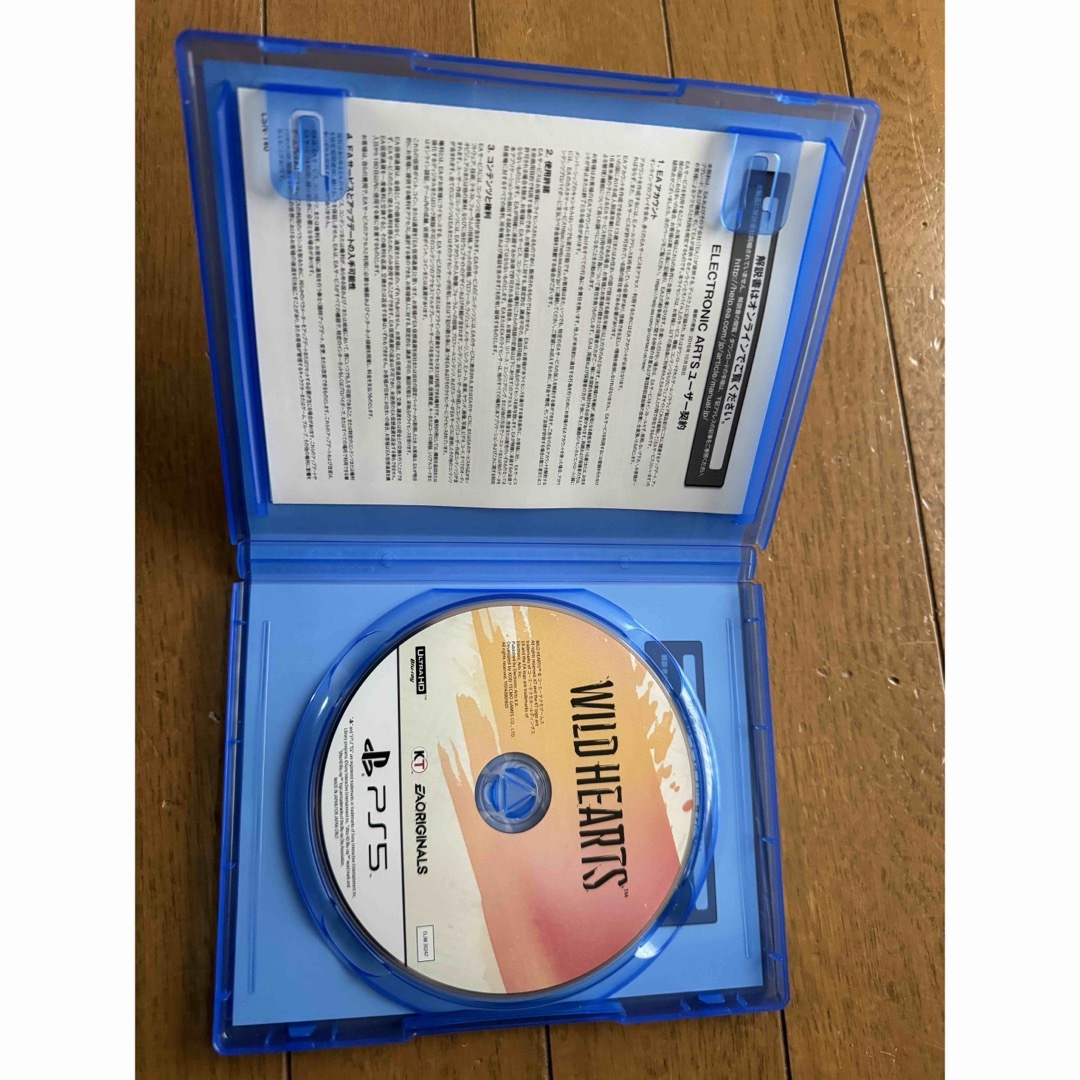PlayStation(プレイステーション)のWILD HEARTS エンタメ/ホビーのゲームソフト/ゲーム機本体(家庭用ゲームソフト)の商品写真