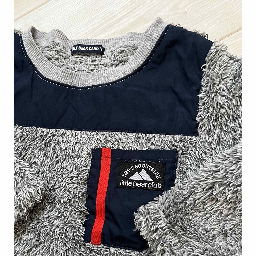 LITTLE BEAR CLUB(リトルベアークラブ)のトレーナー120㎝ キッズ/ベビー/マタニティのキッズ服男の子用(90cm~)(Tシャツ/カットソー)の商品写真