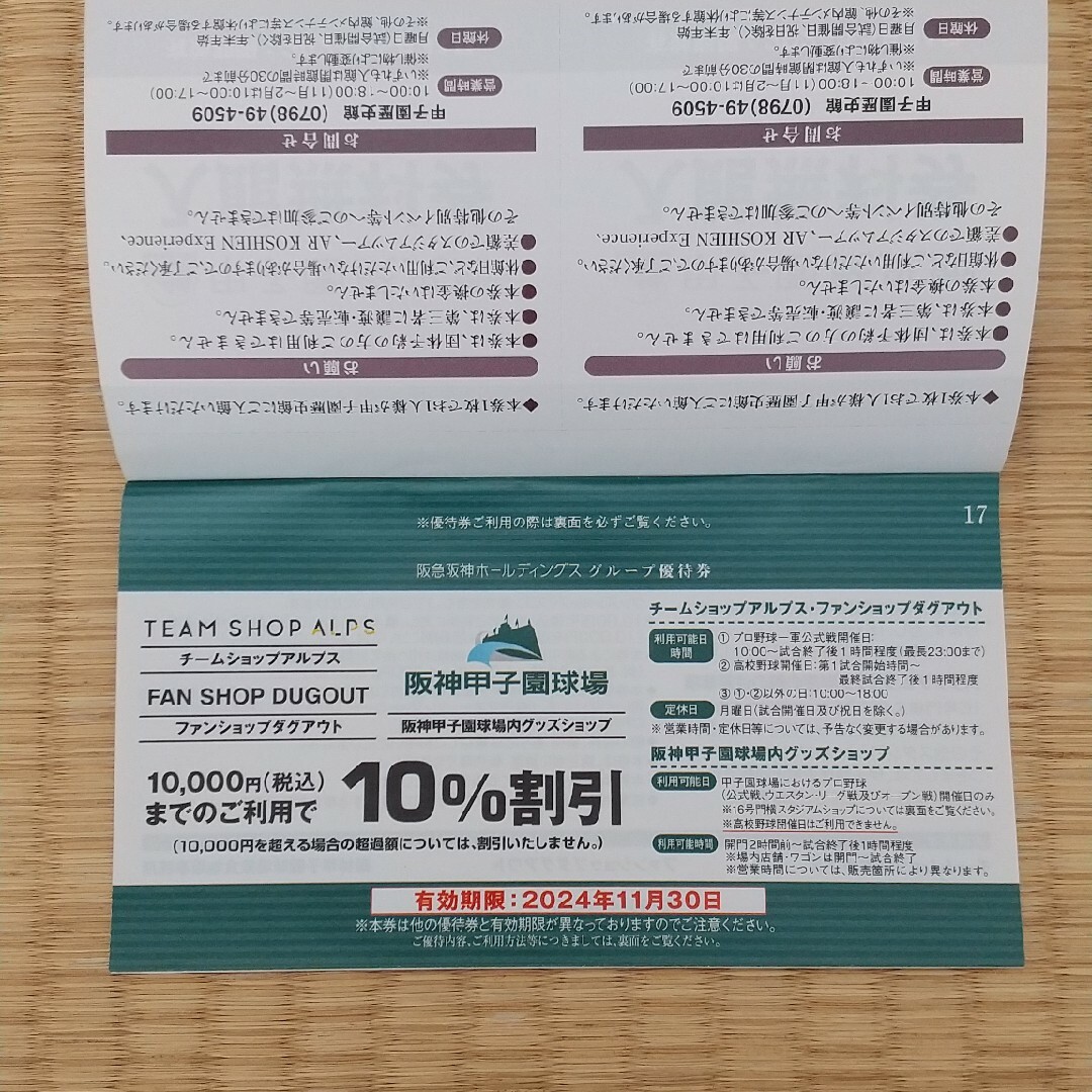 甲子園歴史館 入館無料券 チケットの施設利用券(美術館/博物館)の商品写真