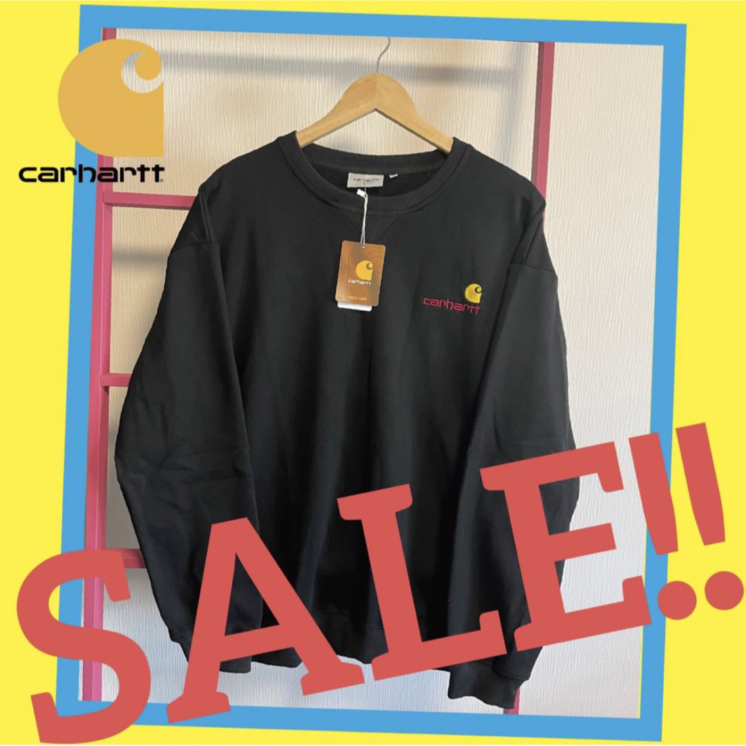 carhartt(カーハート)の【SALE！】Carhartt カーハート　トレーナー　スウェット　送料込　新品 メンズのトップス(スウェット)の商品写真