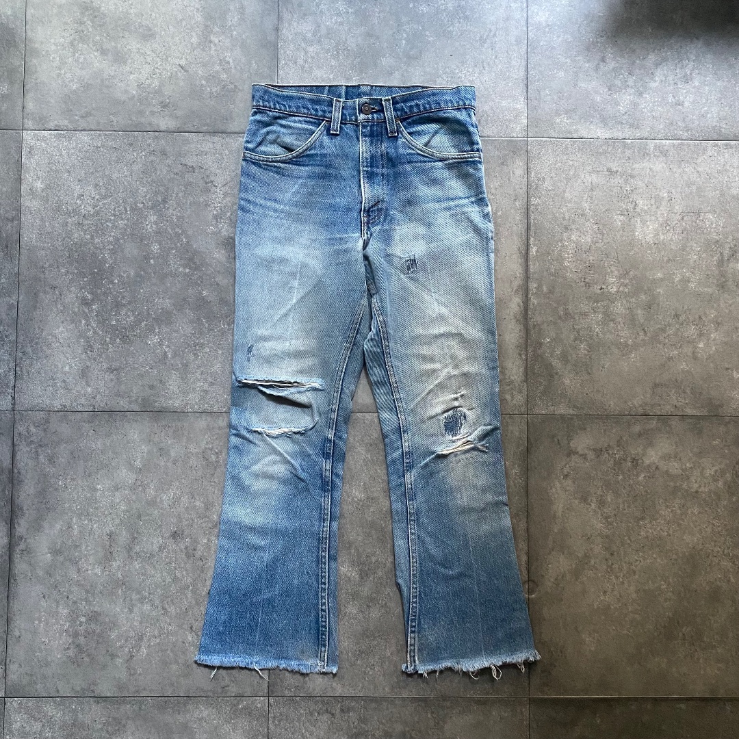 70's Levi's 646 フレアデニム　ベルボトム　【vintage】