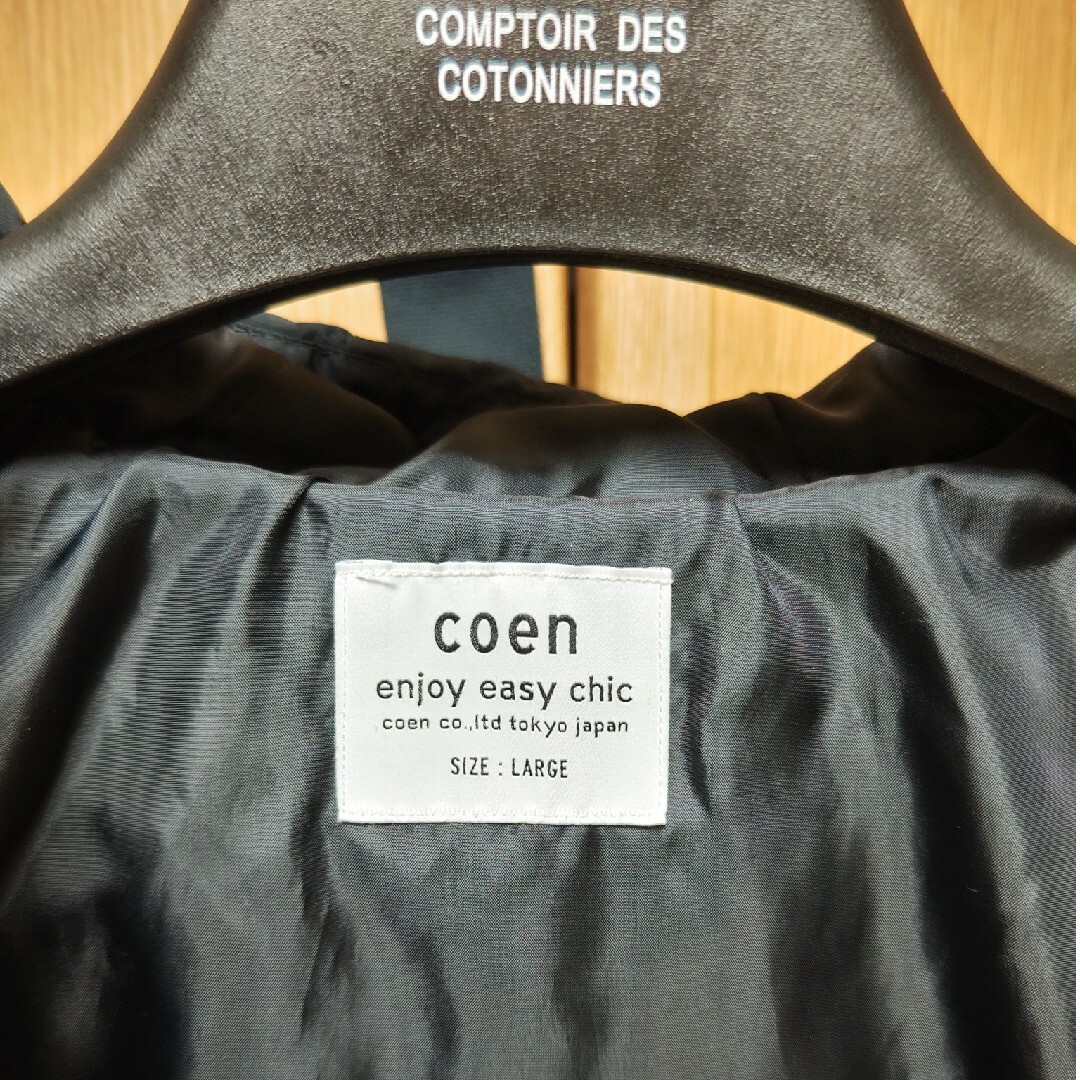 coen(コーエン)の【美品】ショートダウンコート レディースのジャケット/アウター(ダウンコート)の商品写真