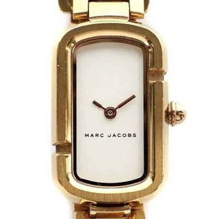 マークジェイコブス(MARC JACOBS)のマークジェイコブス 腕時計 ウォッチ クォーツ ゴールド色 白 MJ3505(腕時計)