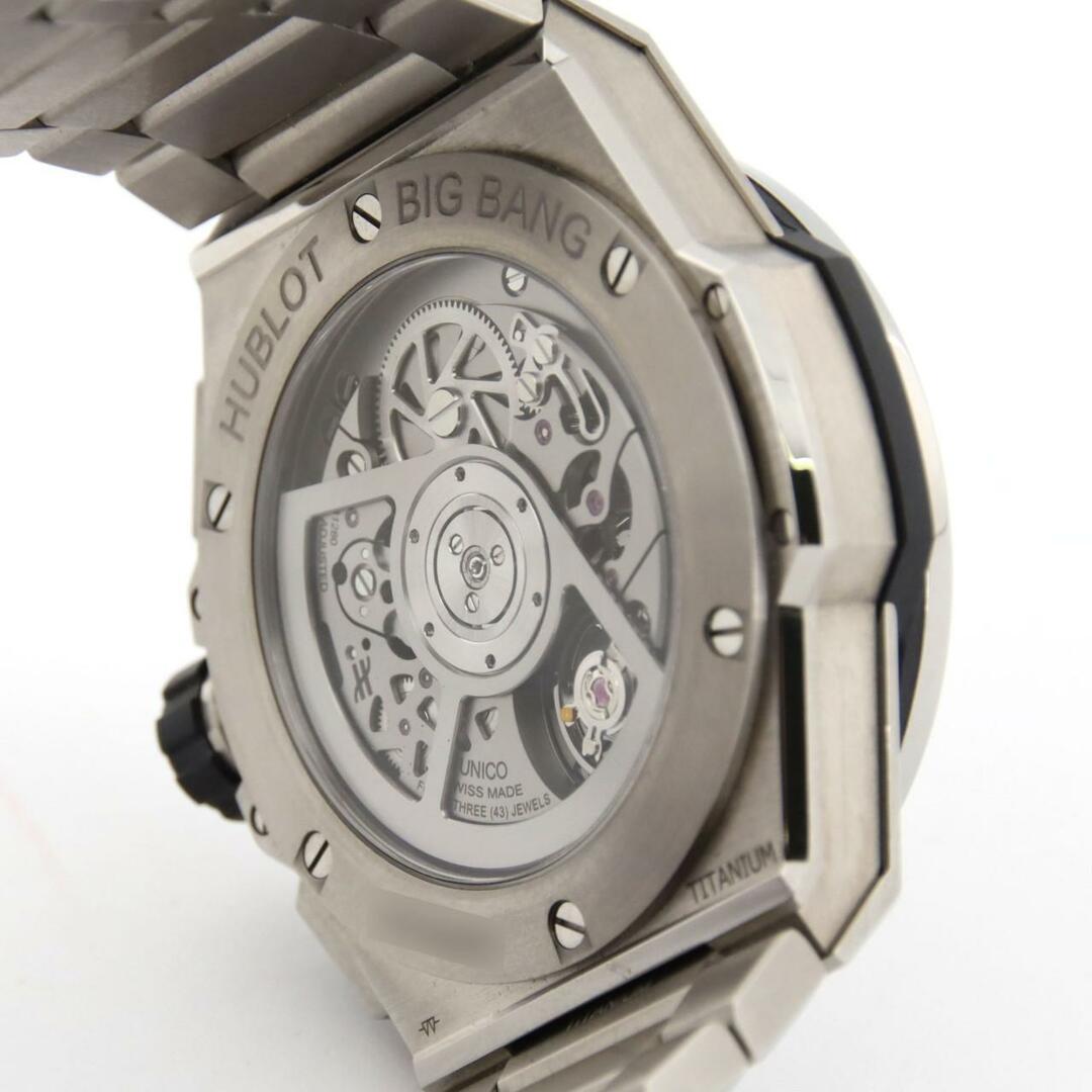 HUBLOT(ウブロ)のウブロ ビッグバンインテグレーテッドチタニウムパヴェ 451.NX.1170.NX.3704 TI 自動巻 メンズの時計(腕時計(アナログ))の商品写真