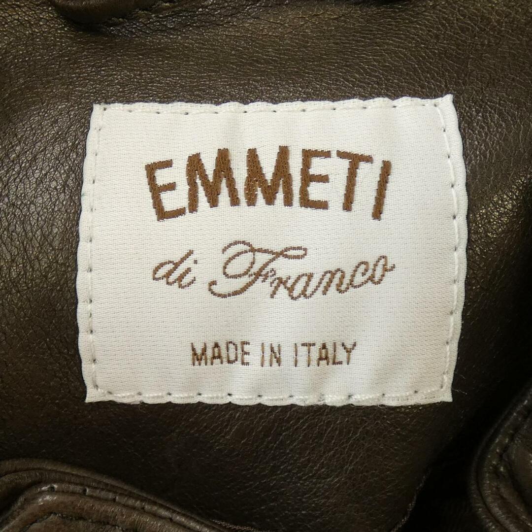 EMMETI(エンメティ)のエンメティ EMMETI レザージャケット メンズのジャケット/アウター(テーラードジャケット)の商品写真