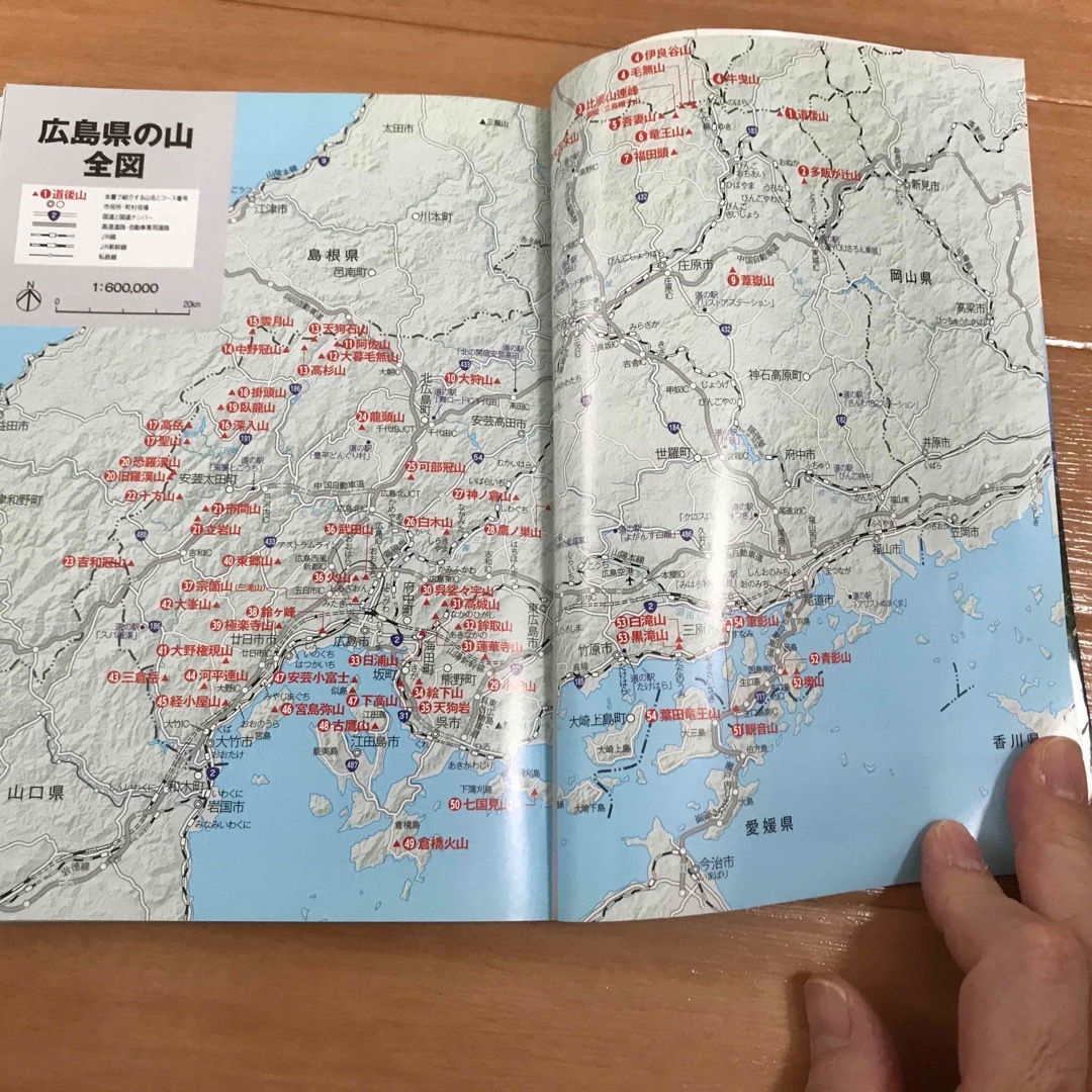 広島県の山 エンタメ/ホビーの本(趣味/スポーツ/実用)の商品写真