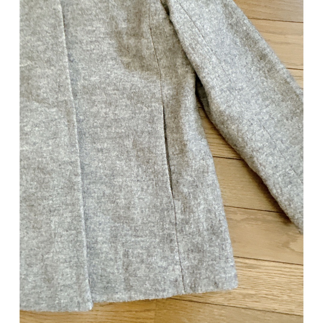 MUJI (無印良品)(ムジルシリョウヒン)の無印良品　コート　ウール配合素材 レディースのジャケット/アウター(チェスターコート)の商品写真