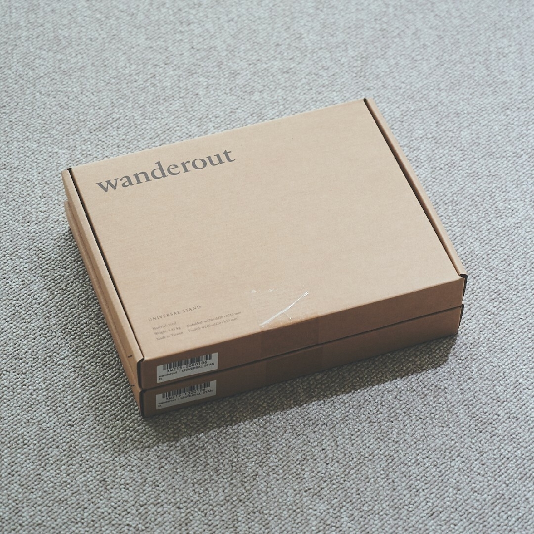 Wanderout / Universal Stand Black 2個セット Wanderout / Universal Stand Black 2個セット
