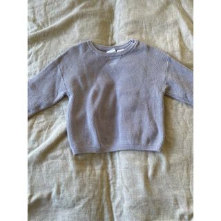 ザラキッズ(ZARA KIDS)の韓国子供服風　ZARA ニット　パープル　パステル　(ニット)