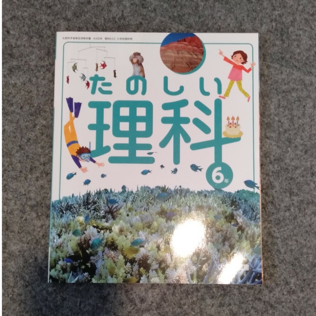 新品未使用　たのしい理科6年　大日本図書 エンタメ/ホビーの本(語学/参考書)の商品写真