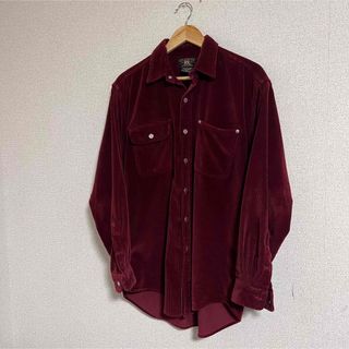 ダブルアールエル(RRL)のRRL コーデュロイ シャツ 三ツ星 ヴィンテージ ウエスタン POLO (シャツ)