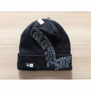 シュプリーム(Supreme)のシュプリーム　New Era Multi Arc Beanie　黒(ニット帽/ビーニー)