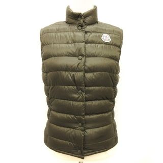 モンクレール(MONCLER)のモンクレール  LIANE GILET ダウンベスト ナイロン カーキ XS位(ダウンベスト)