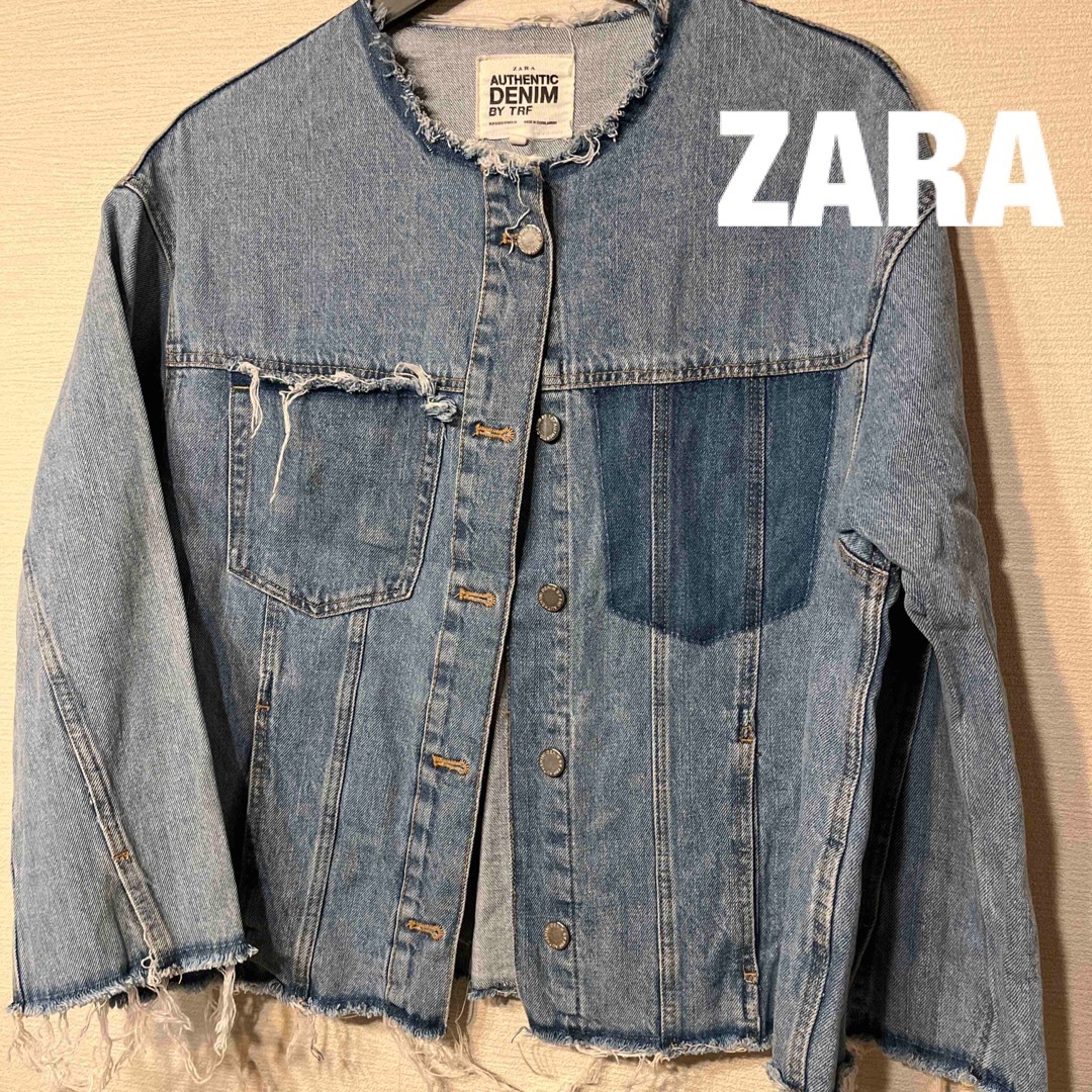 ZARA(ザラ)の【ZARA】デニムジャケット レディースのジャケット/アウター(Gジャン/デニムジャケット)の商品写真