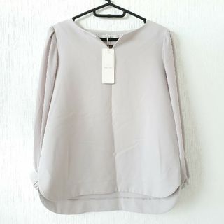 ダブルクローゼット(w closet)の【新品】NAUW CLOSET (千趣会)  長袖ブラウス(シャツ/ブラウス(長袖/七分))