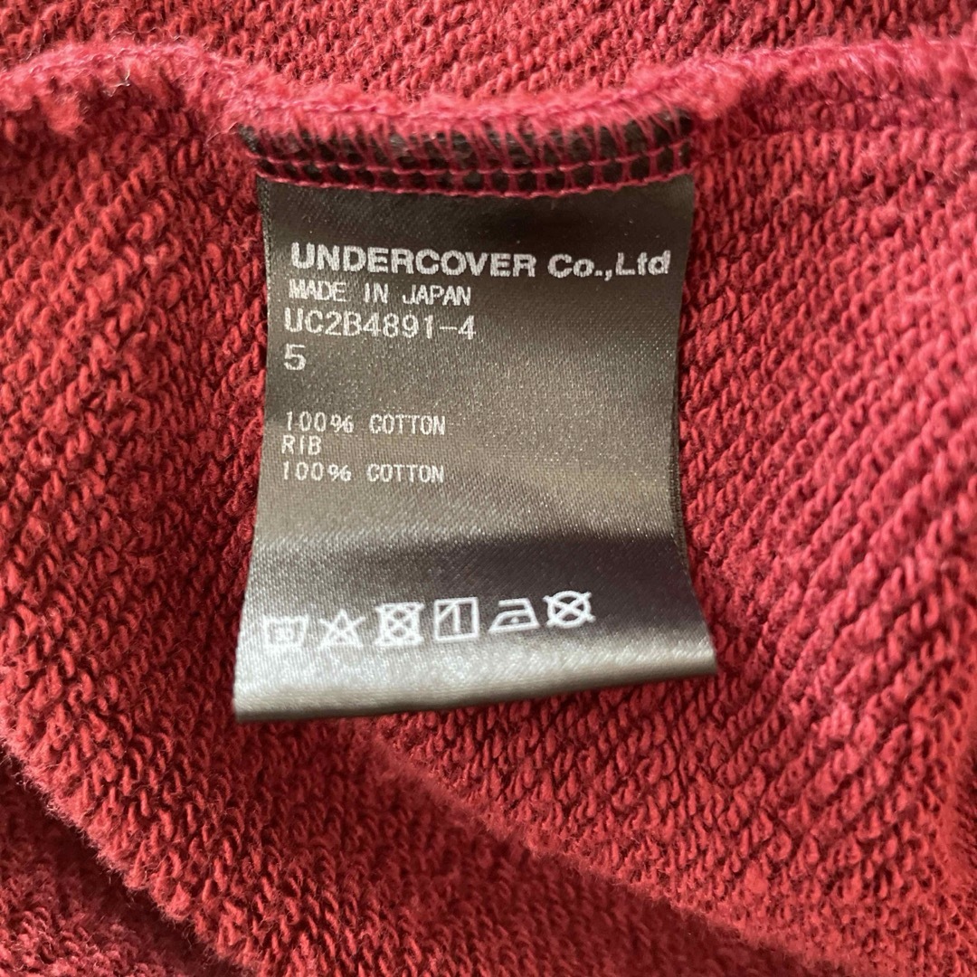 UNDERCOVER(アンダーカバー)のアンダーカバー フロッキープリント スエット メンズのトップス(スウェット)の商品写真