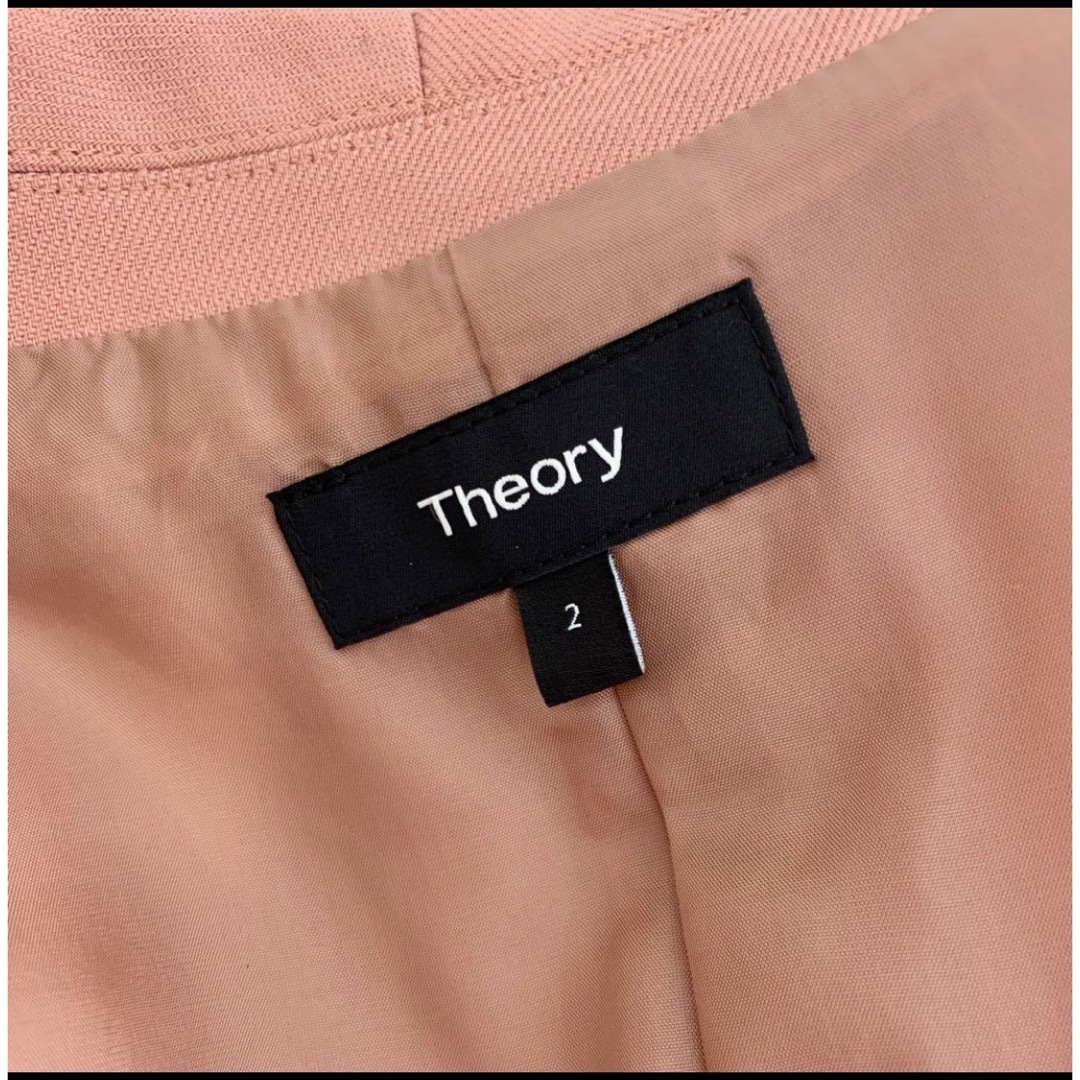 theory(セオリー)の美品 Theory セオリー ダブル ブレスト ウール ジャケット 2020aw レディースのジャケット/アウター(テーラードジャケット)の商品写真