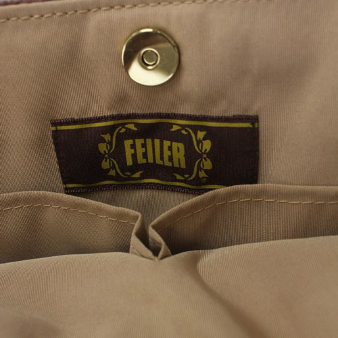 FEILER(フェイラー)のフェイラー ハイジ トートバッグ ハンドバッグ 茶色 レディースのバッグ(ハンドバッグ)の商品写真