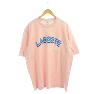 ラコステライブ(LACOSTE L!VE)のラコステ ライブ アーチネームルーズフィットTシャツ カットソー 半袖 ロゴ L(Tシャツ(半袖/袖なし))