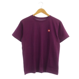 ザノースフェイス(THE NORTH FACE)のザノースフェイス NT31955スモールボックス ロゴTシャツ 半袖 M 紫(Tシャツ/カットソー(半袖/袖なし))