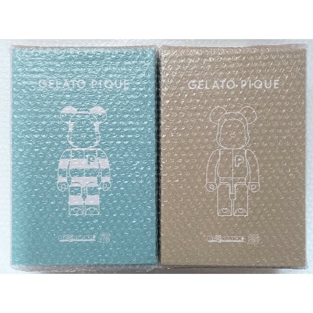 BE@RBRICK(ベアブリック)のGELATO PIQUE × BE@RBRICK 400％MINT／BEIGE エンタメ/ホビーのフィギュア(その他)の商品写真