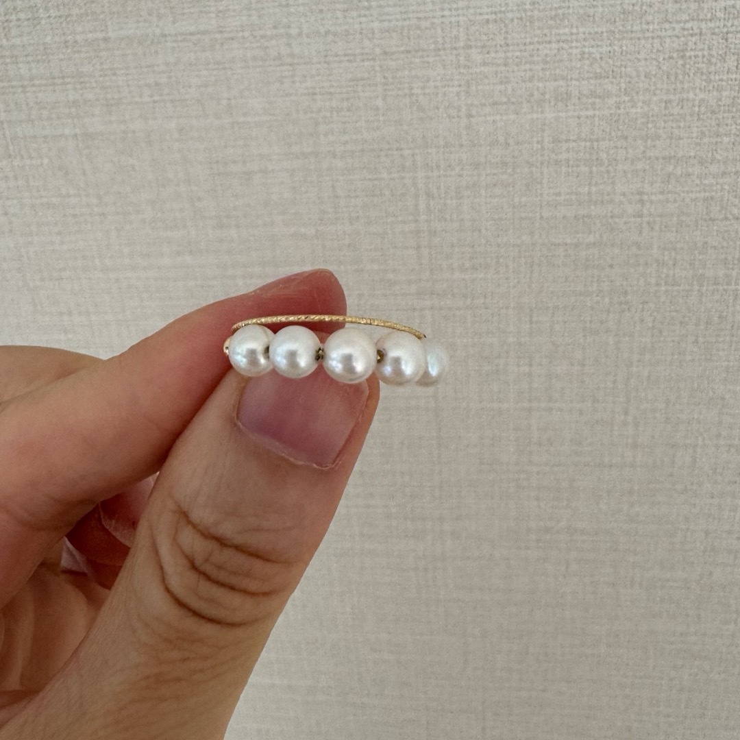 パールリング レディースのアクセサリー(リング(指輪))の商品写真