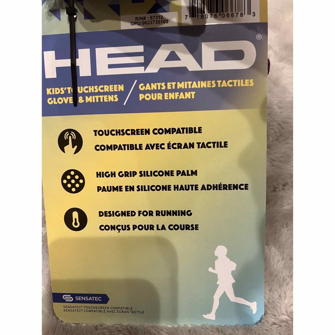 HEAD(ヘッド)のHEAD キッズ手袋　Sサイズ　4〜6歳　コストコ キッズ/ベビー/マタニティのこども用ファッション小物(手袋)の商品写真