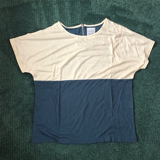 a.g.plus エージープラス　バイカラー　Tシャツ　半袖(Tシャツ(半袖/袖なし))