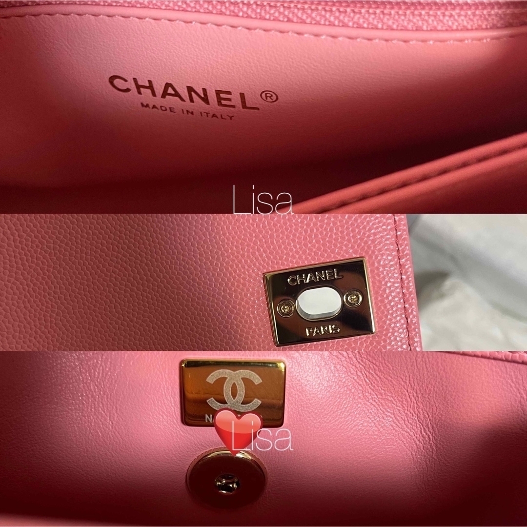 CHANEL(シャネル)の23A 新作新品　シャネル　ココハンドル  トップハンドル　24センチ　ピンク レディースのバッグ(ショルダーバッグ)の商品写真