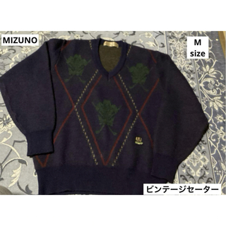 ミズノ(MIZUNO)のMIZUNO ビンテージ／Vセーター(ニット/セーター)