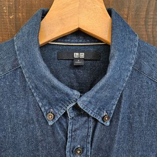 ユニクロ(UNIQLO)のUNIQLO　100％綿シャツ(シャツ)