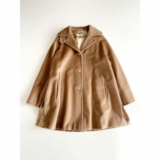 Max Mara　ロングコート　厚手　ブラウン　レディース　冬物　高級