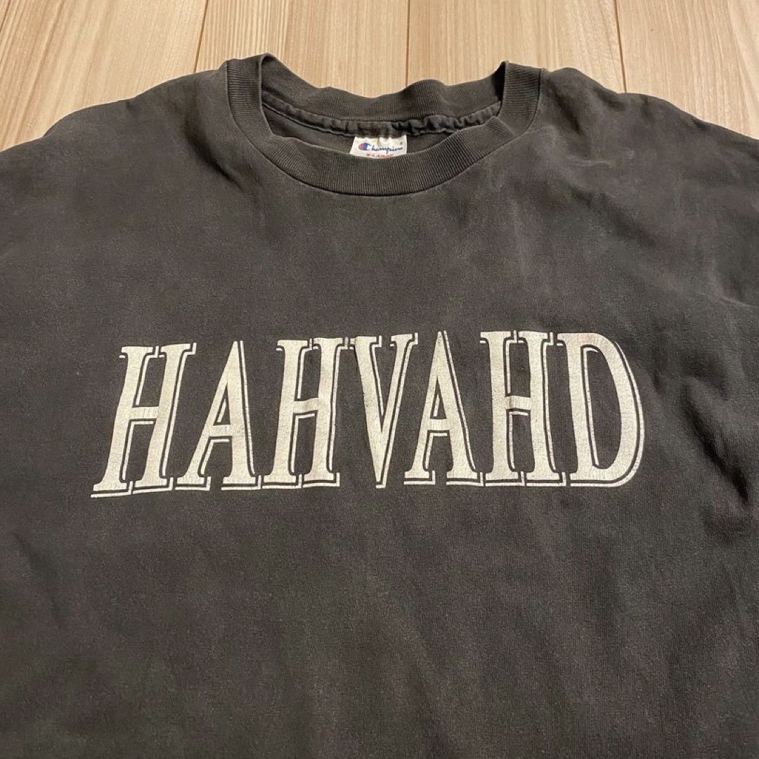 Champion(チャンピオン)のHARVARD champion USA製 シングルステッチ ハーバード メンズのトップス(Tシャツ/カットソー(半袖/袖なし))の商品写真