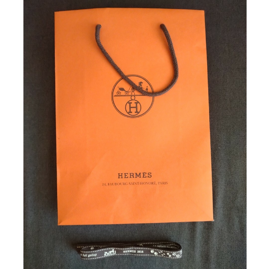 Hermes(エルメス)のエルメス　ショッパー＆リボン レディースのバッグ(ショップ袋)の商品写真