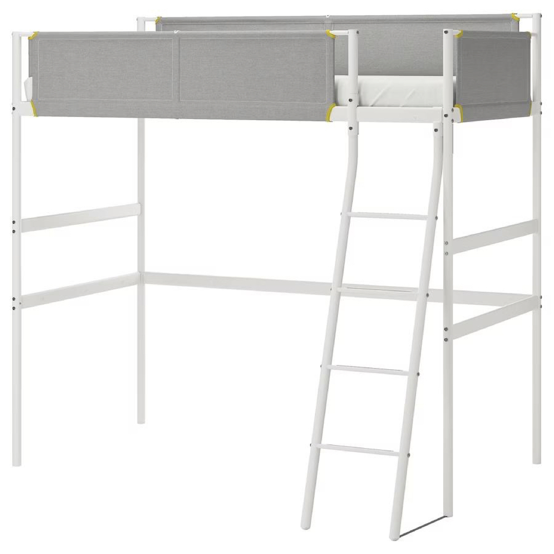 今日新入荷 IKEA イケア VITVAL ロフトベッド ロフトベッド/システムベッド