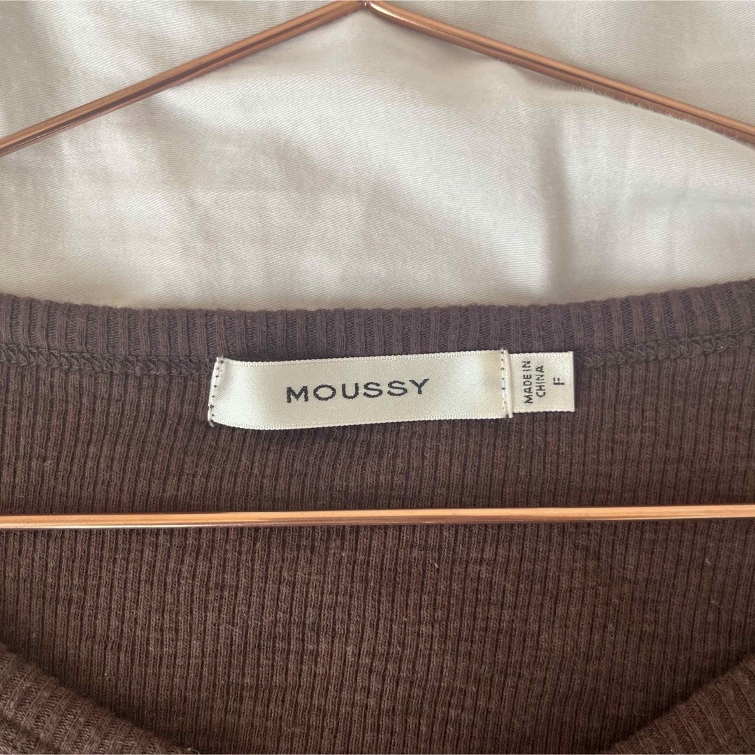 moussy(マウジー)のmoussy 半袖Tシャツ トップス レディースのトップス(Tシャツ(半袖/袖なし))の商品写真