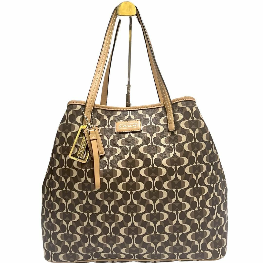 COACH - 美品 コーチ 2way トートバッグ ショルダーバッグ A4