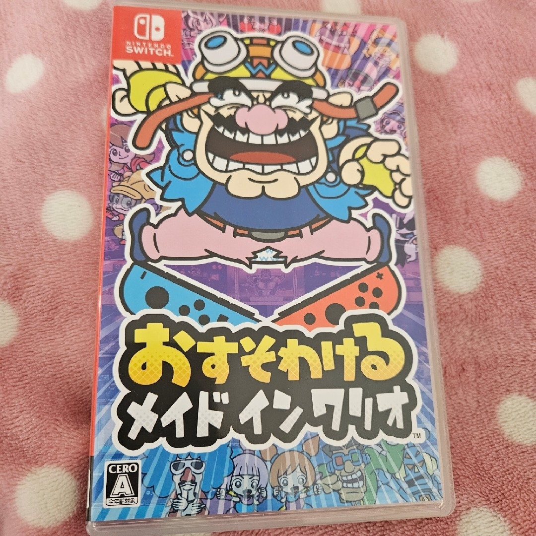 Switchソフト おすそわけるメイドインワリオ エンタメ/ホビーのゲームソフト/ゲーム機本体(家庭用ゲームソフト)の商品写真