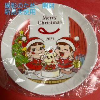 不二家　ペコちゃん 2023 クリスマスプレート クリスマスケーキ予約特典(ノベルティグッズ)