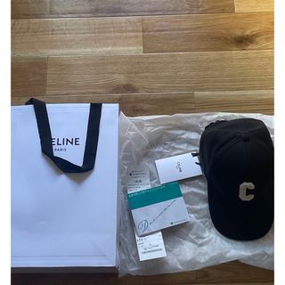 セリーヌ(celine)のレシート有り【新品】　セリーヌ　キャップ　Cロゴ(キャップ)