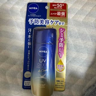 カオウ(花王)のニベアUV ディープ プロテクト&ケア ジェル 80g(日焼け止め/サンオイル)