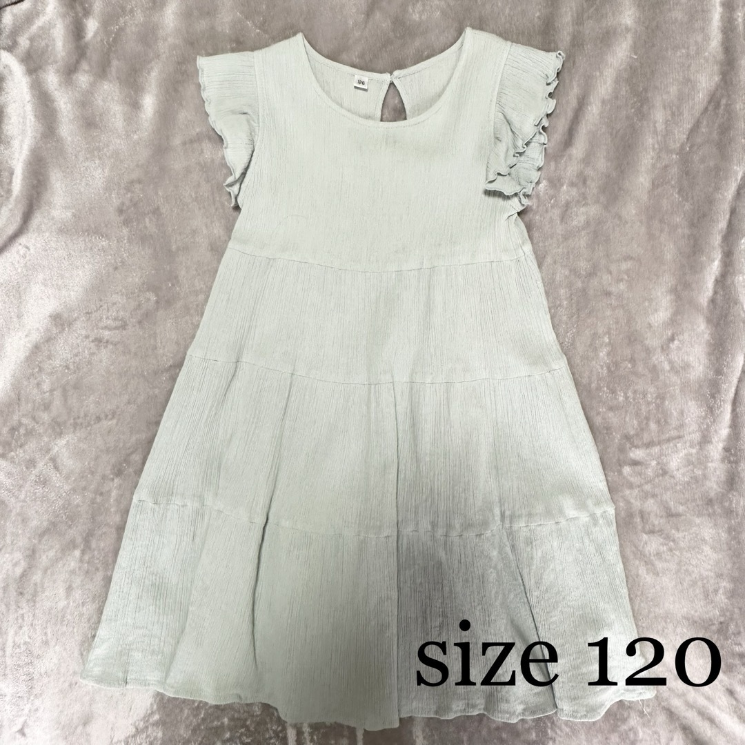 西松屋(ニシマツヤ)のsize120🌷ワンピース キッズ/ベビー/マタニティのキッズ服女の子用(90cm~)(ワンピース)の商品写真