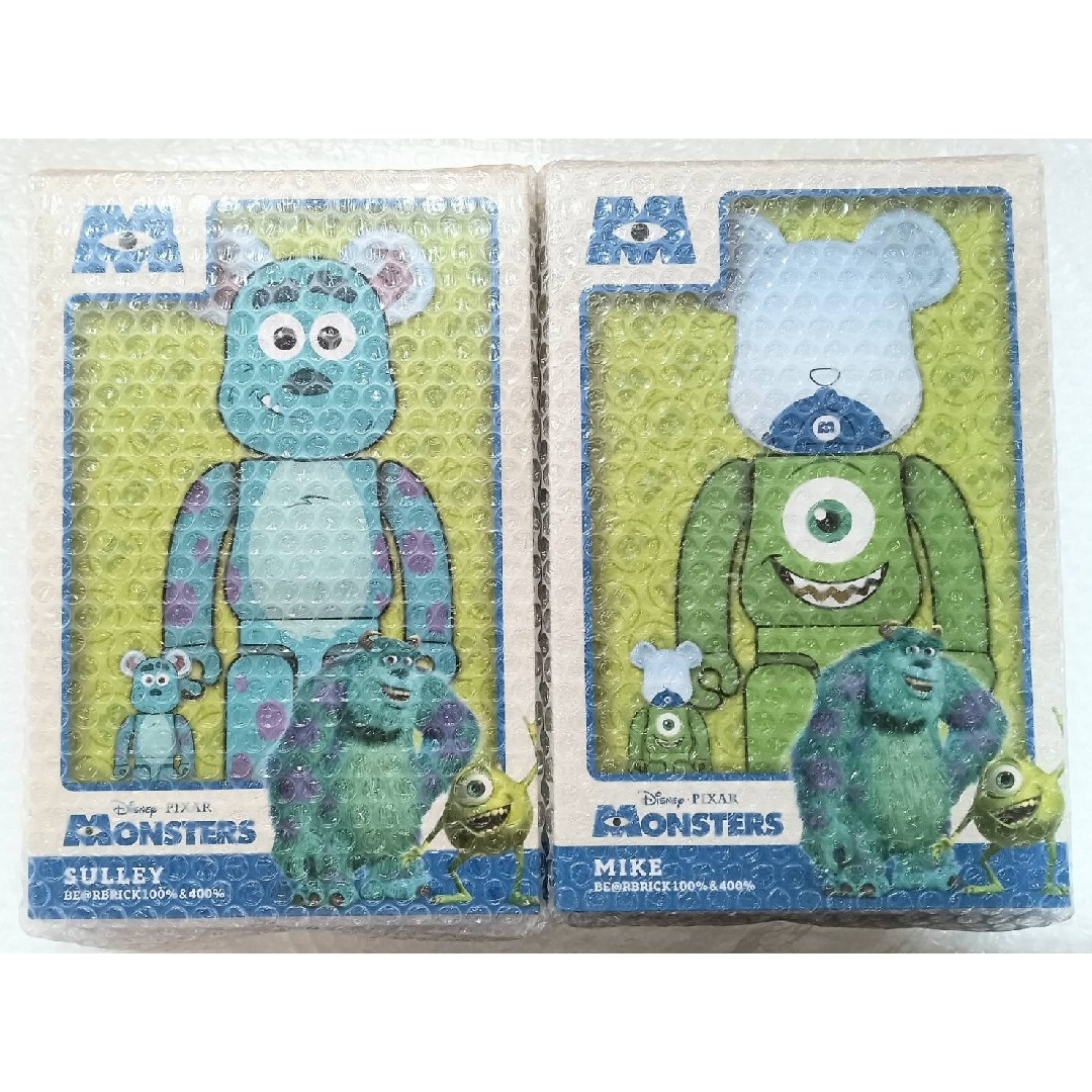 その他BE@RBRICK MIKE & SULLEY set 100％ & 400％