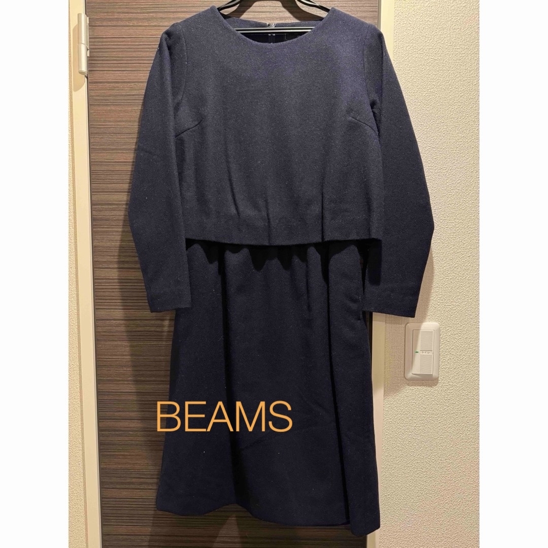 BEAMS(ビームス)のBEAMS LIGHTS ◾️フォーマルワンピース◾️美品 レディースのワンピース(ひざ丈ワンピース)の商品写真