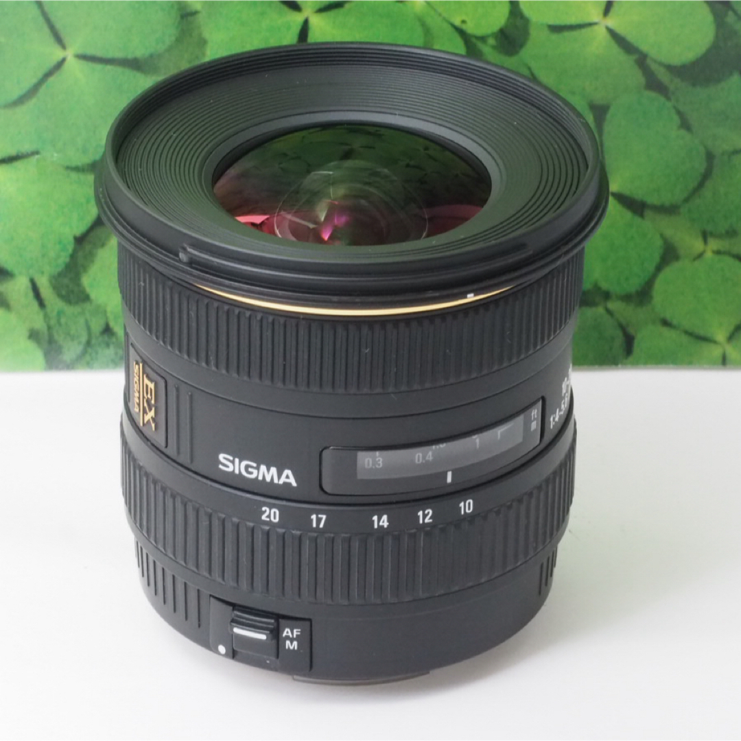 SIGMA(シグマ)の【美品】シグマ10-20mm超広角レンズ❤プロ並みの写真も撮れる❤キャノンEF用 スマホ/家電/カメラのカメラ(レンズ(ズーム))の商品写真