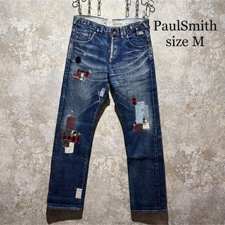 ポールスミス(Paul Smith)のPaulSmith RED EAR ポールスミス パッチワーク デニム(デニム/ジーンズ)